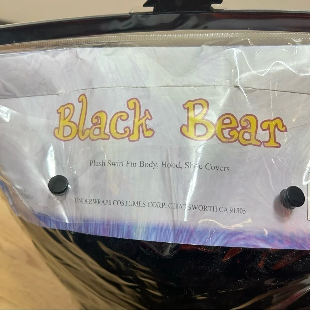 Underwraps Belly Babies Black Bear Kids Costume 18-24 mos Halloween